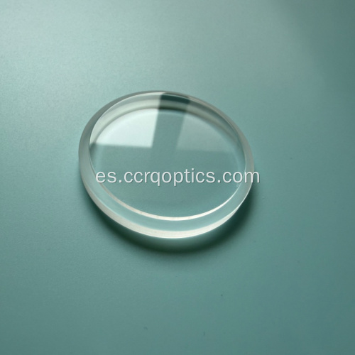 Ventana óptica de cristal de fluoruro de magnesio (MgF2)